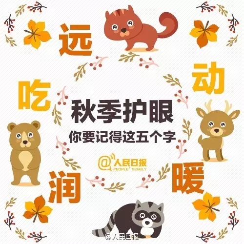 秋季護(hù)眼，請(qǐng)記住這“五字訣”